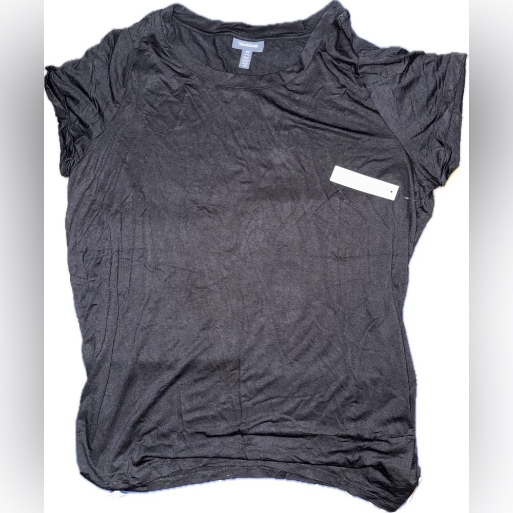 ModCloth Black Short Sleeve Top NWT 1x plus